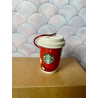 Starbucks Ornement Holiday 2011 fille & chiot sur traîneau