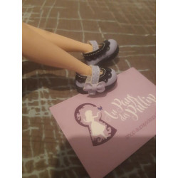 Chaussure Lolita dentelle couleur au choix