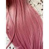 Wig Pullip lisse avec frange rose