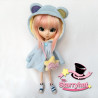 Robe kigurumi little twin star bleu