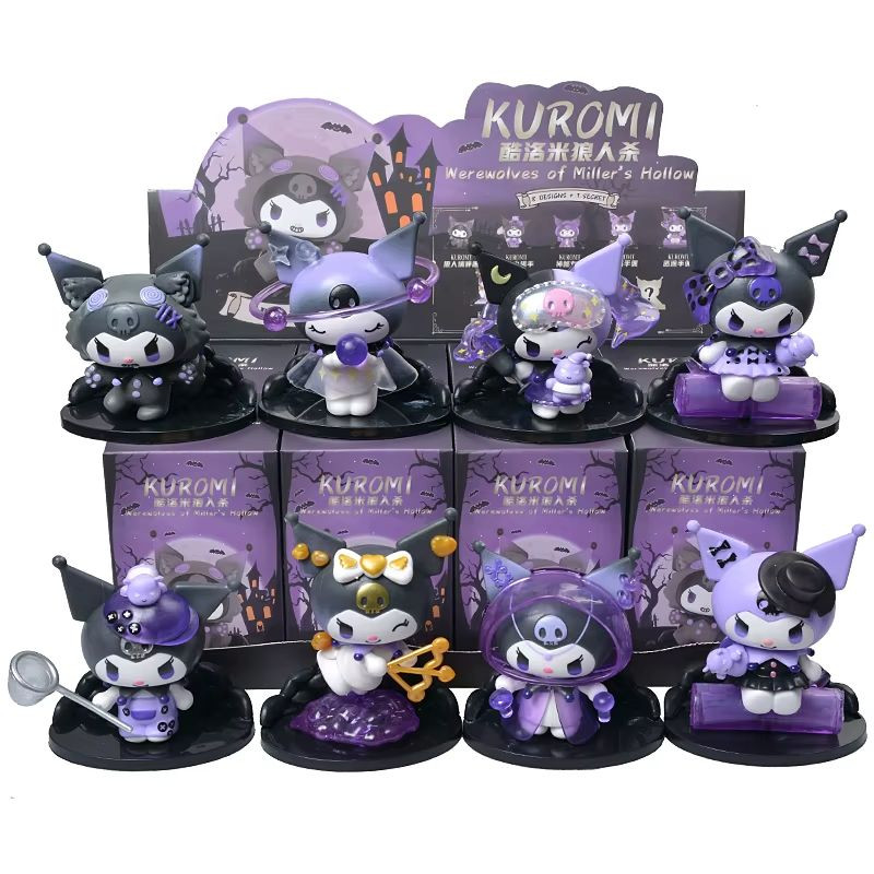 1 BOITE DE BLIND BOX THÈME kuromi werewolves of miller's hollow ALÉATOIRE