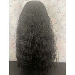 Wig Leeke NaturalBlack ondulé