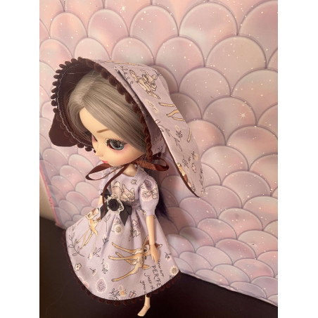 Ensemble Robe + Bonnet Lapin Bamby