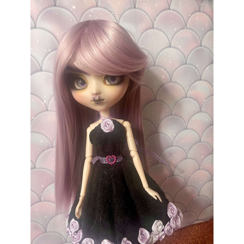 Wig Leeke LavenderRose lisse