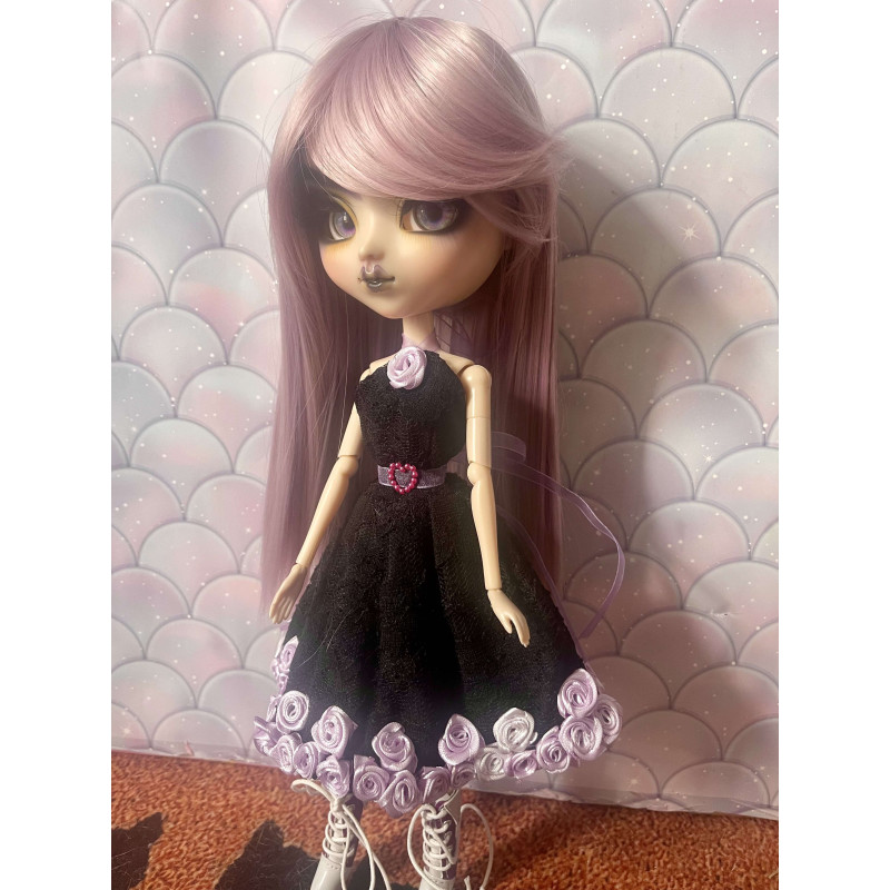 Wig Leeke LavenderRose lisse