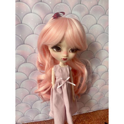 Wig Leeke PeachPink longue frange