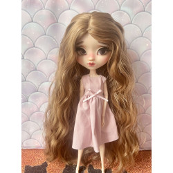 Wig Leeke BabyBrown ondulé