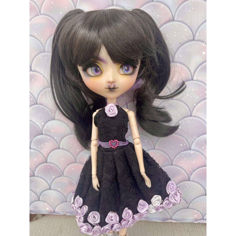 Wig Leeke a couette amovible courte NaturalBlack