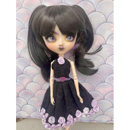 Wig Leeke a couette amovible courte NaturalBlack