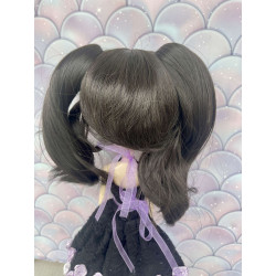 Wig Leeke a couette amovible courte NaturalBlack