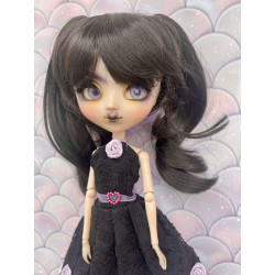 Wig Leeke a couette amovible courte NaturalBlack