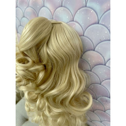 Wig Leeke EveCream queue de cheval bouclé