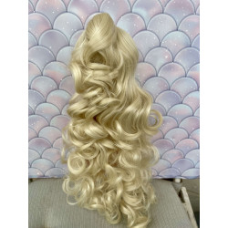 Wig Leeke EveCream queue de cheval bouclé