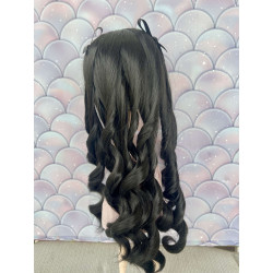 Wig Leeke Naturalblack petit noeud