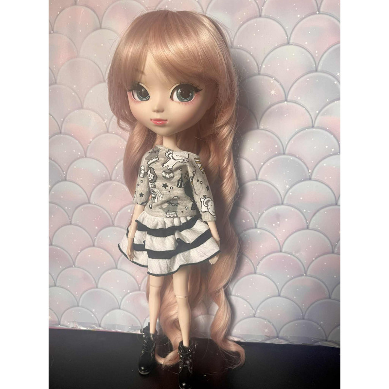 Wig Leeke PinkCocktail anglaise