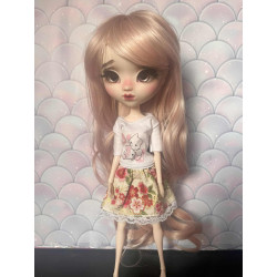 Wig Leeke PinkCocktail petit queue