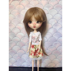 Wig Leeke BabyBrown mi-longue lisse