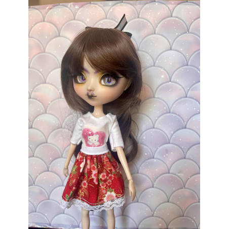 Wig Leeke ChocoBrown petit queue