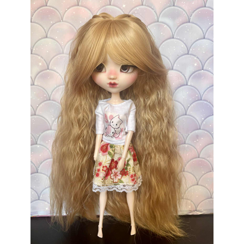 Wig Leeke  ondulé SandyBrown