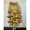 Wig Leeke a couette amovible SandyBrown bouclé