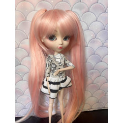 Wig Leeke a couette amovible PeachPink