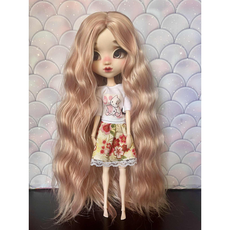 Wig Leeke ondulé PinkCocktail