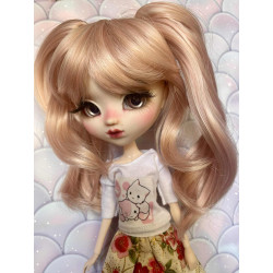 Wig Leeke a couette amovible courte PinkCocktail