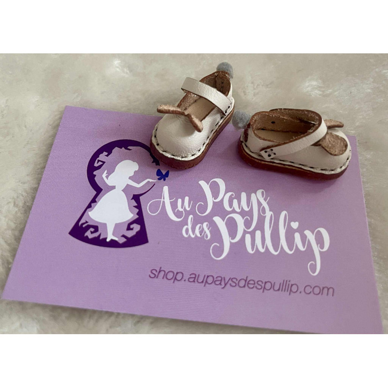 mocassin lapin couleur au choix