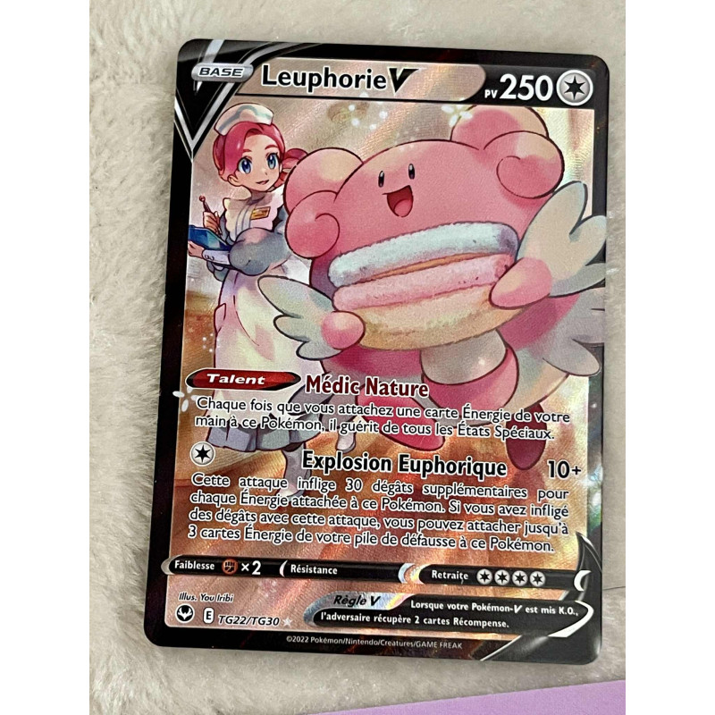 Carte Pokemon : Leuphorie V TG22