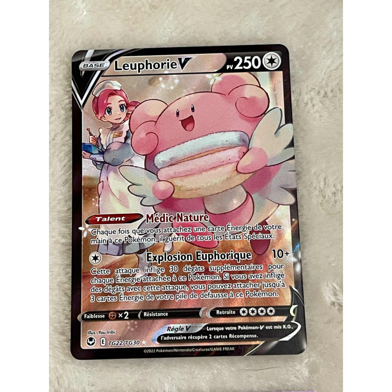 Carte Pokemon : Leuphorie V TG22
