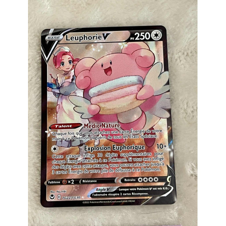 Carte Pokemon : Leuphorie V TG22