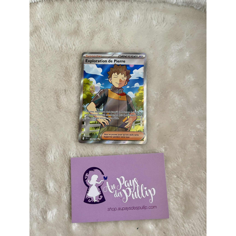 Carte Pokemon : Exploration de Pierre JTG 179/159