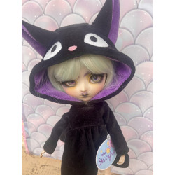 Robe kigurumi Jiji dans kiki la petite sorcière
