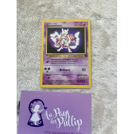 Carte Pokémon Deuxmiaou – Promo Wizards – 003