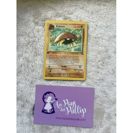 Carte Pokémon Kabuto 50/62 - Fossile Edition 1