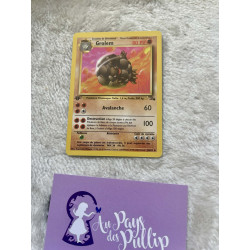 Carte Pokémon Grolem 36/62 - Fossile Edition 1