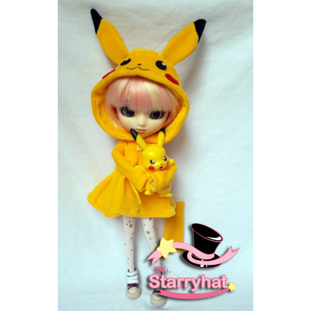 Robe kigurumi pikachu