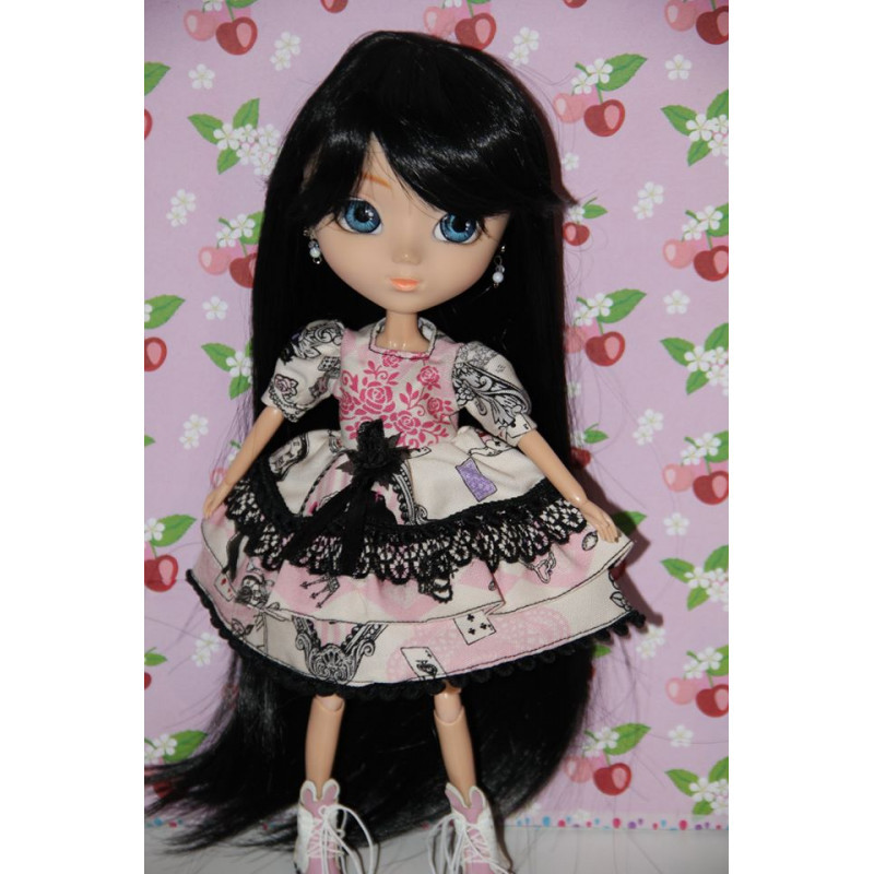 Lot D'accessoires Pullip : Chaussures Et Perruque (wig) - Occasion
